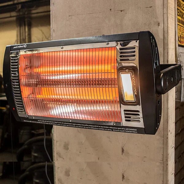 Grzejnik Elektryczny na Podczerwień 1500 W do Tarasu – Montaż Ścienny, Regulacja Kąta 0