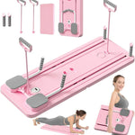 HomeStudio - Składana Deska Pilates Reformer z Regulowanym Oporem i Cyfrowym Zegarem 2