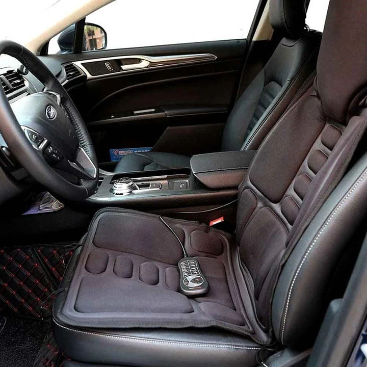 Innowacyjna Poduszka Masująca Z Funkcją Podgrzewania - Ergonomiczny Relaks w Domu i Samochodzie 3