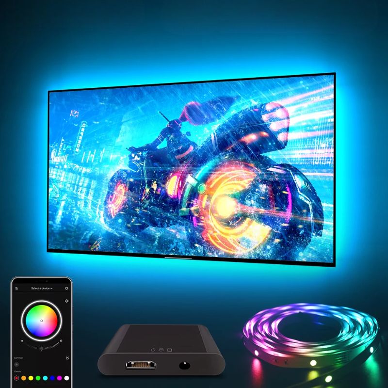 Inteligentna Listwa LED Oświetleniowa do Telewizora z Synchronizacją HDMI 0