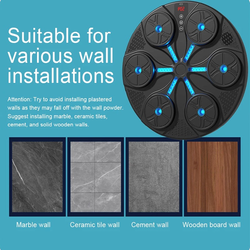 Inteligentna Maszyna Do Boksu Muzycznego Z Regulowaną Intensywnością Treningu 5