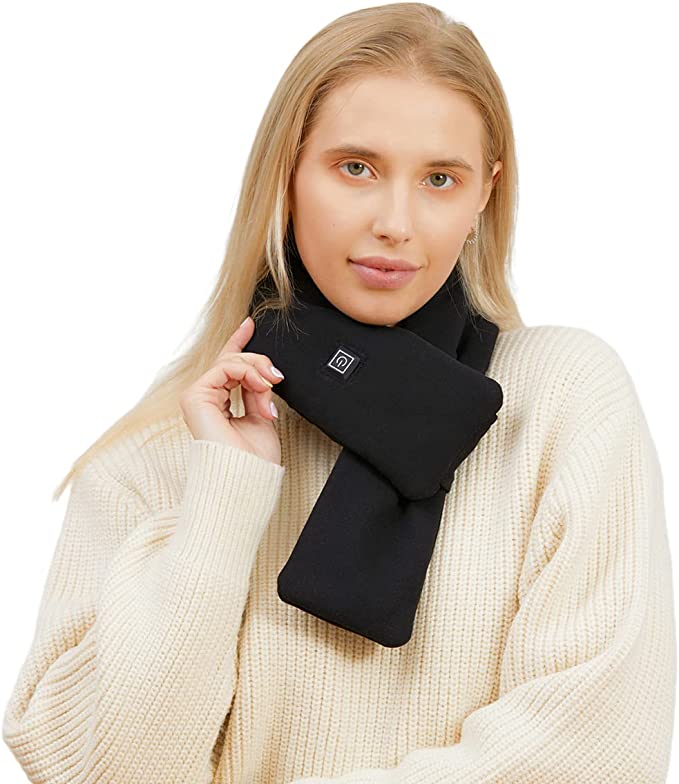 Inteligentny Podgrzewany Szalik Unisex z Zasilaniem USB i Regulacją Ciepła 35-55°C 1