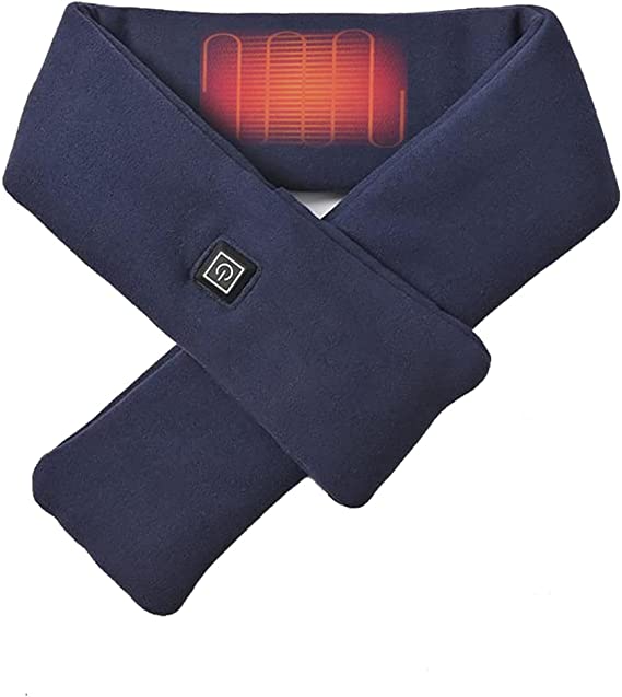 Inteligentny Podgrzewany Szalik Unisex z Zasilaniem USB i Regulacją Ciepła 35-55°C 7