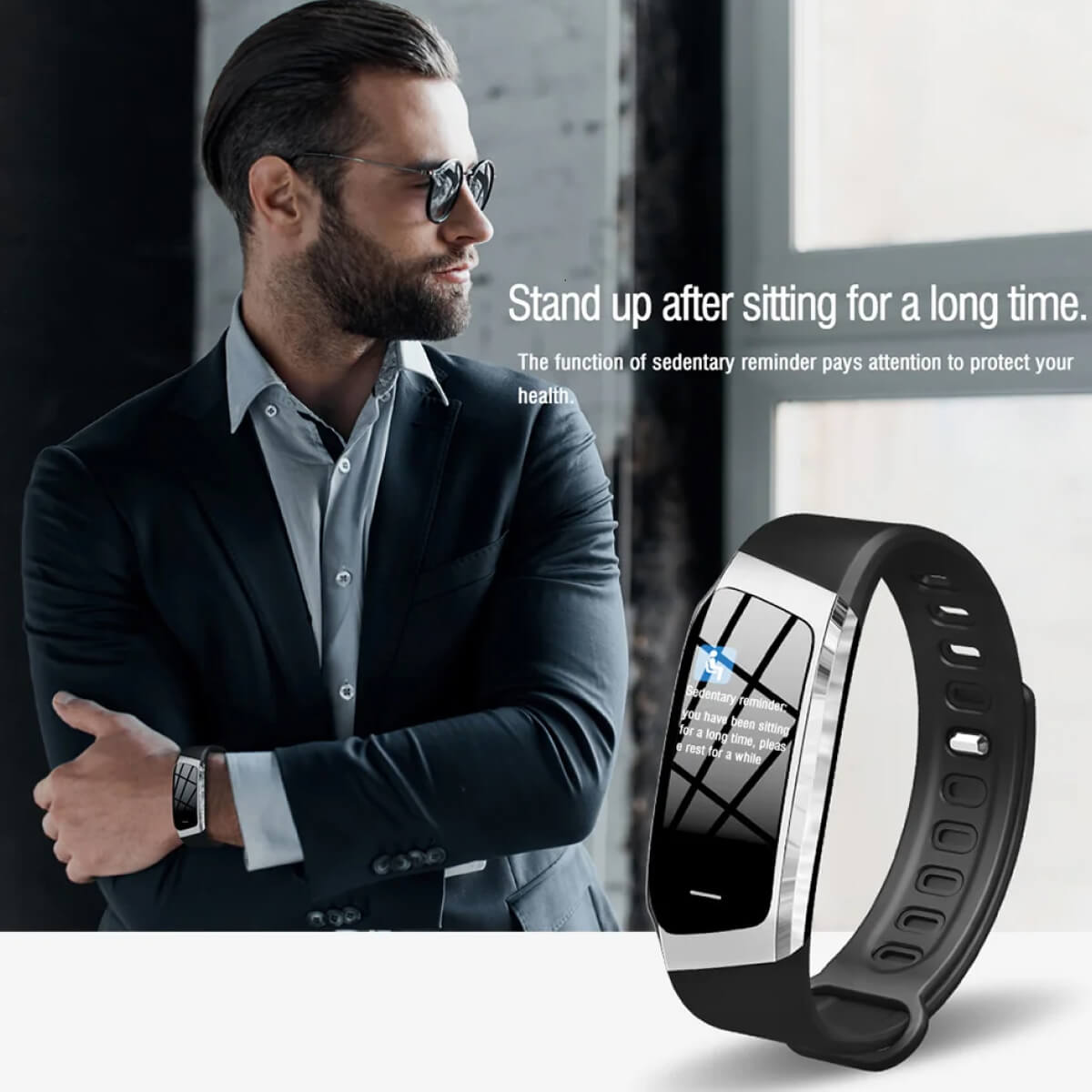 Inteligentny Zegarek z Monitorem Tętna i Ciśnienia Krwi - Smartwatch Dla Zdrowia 6