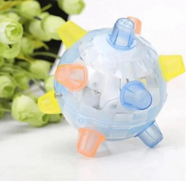 Interaktywna Zabawka LED dla Psa - Skacząca i Engaging Zabawka dla Szczeniaka 1