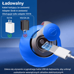 Interaktywna Zabawka dla Kota – Piłka z Ładowaniem USB-C, Wytrzymała i Szybka