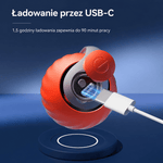 Interaktywna Zabawka dla Kota – Piłka z Ładowaniem USB-C, Wytrzymała i Szybka