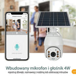 Kamera Bezpieczeństwa Słoneczna 4G LTE – Bezprzewodowa HD 1080P z Noktowizją do Monitorowania Domu 1