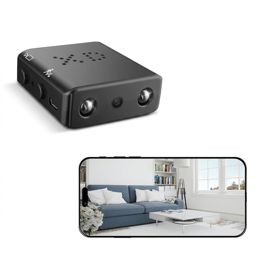 Kamera Do Monitoringu Z Wi-Fi I Wykrywaniem Ruchu – Micro HD Do Domu Z Podglądem W Telefonie 1