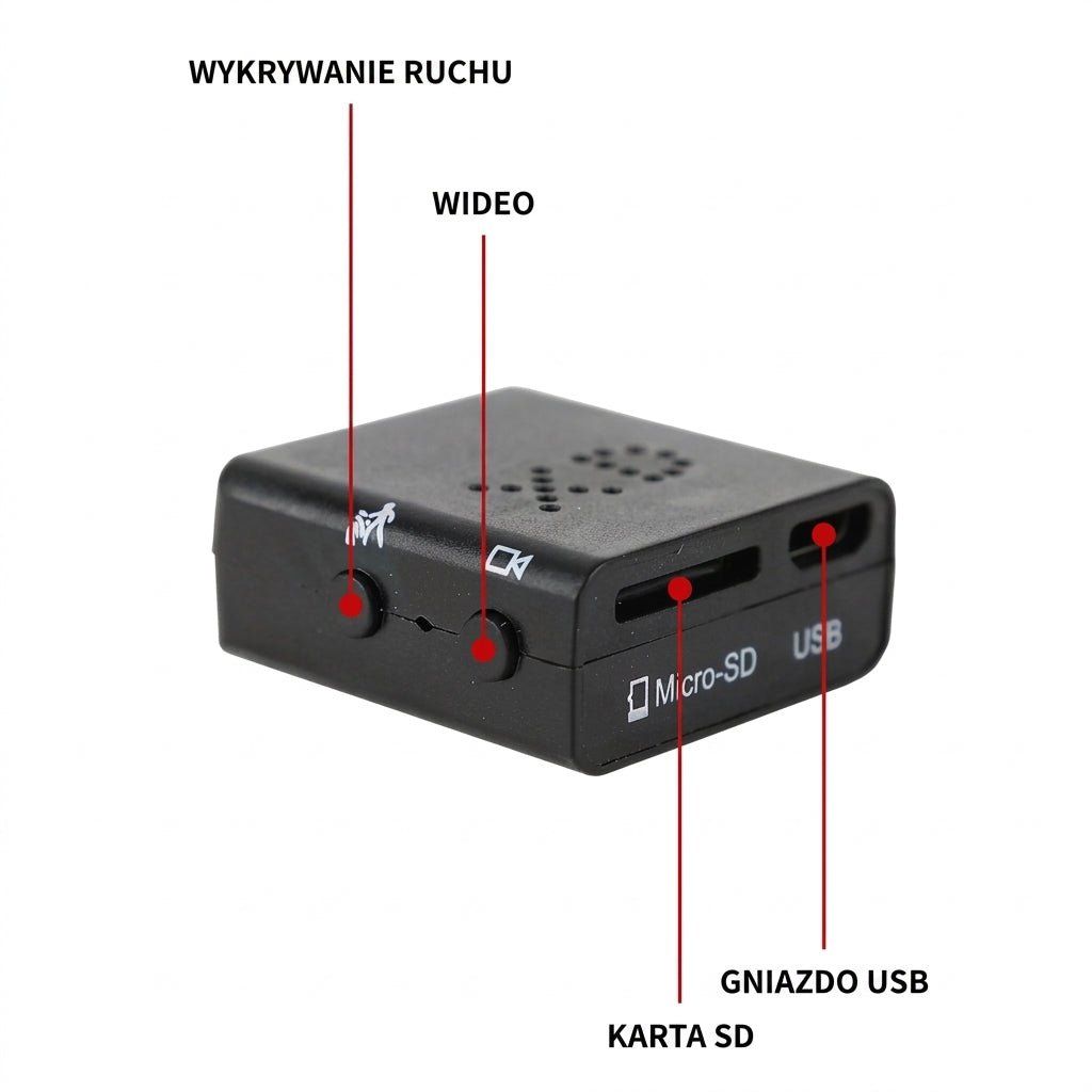 Kamera Do Monitoringu Z Wi-Fi I Wykrywaniem Ruchu – Micro HD Do Domu Z Podglądem W Telefonie 4
