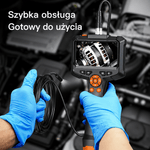 Kamera Endoskopowa 1080P z Ekranem 4,3 Cali IPS i Kablem 30 m do Inspekcji Technicznej