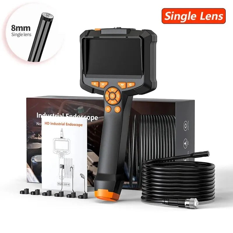 Kamera Endoskopowa 1080P z Ekranem 4,3'' IPS i Kablem 30 m do Inspekcji Technicznej 4