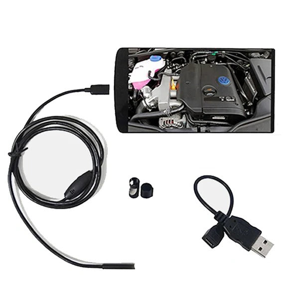 Kamera Endoskopowa do Telefonu – Wodoodporna, Bezprzewodowa z Diody LED, 1,1m 5