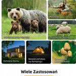 Kamera do Obserwacji Zwierząt HD z Noktowizorem – Bezprzewodowa, Wodoodporna, 120° Kąt Widzenia 5