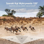 Kamera do Obserwacji Zwierząt HD z Noktowizorem – Bezprzewodowa, Wodoodporna, 120° Kąt Widzenia 8
