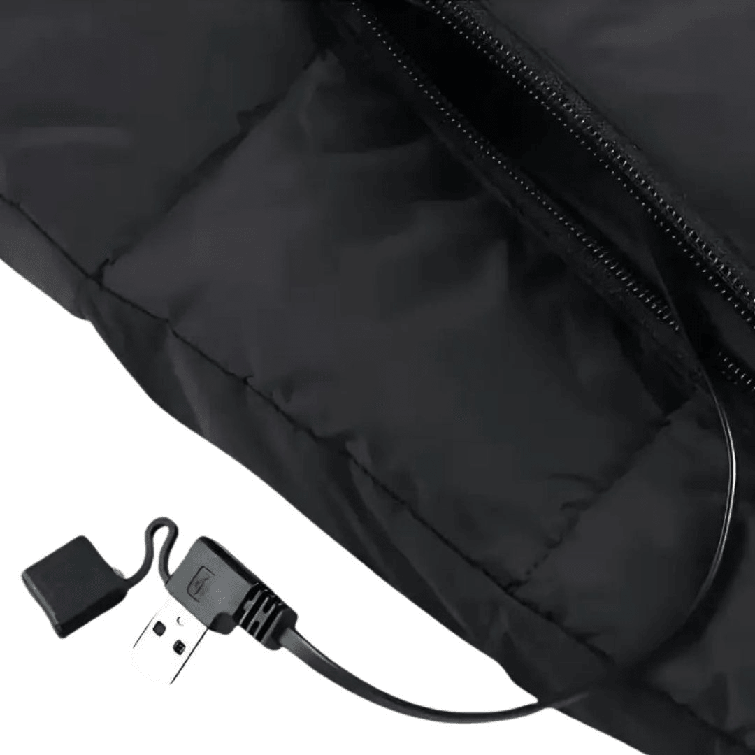 Kamizelka Damska Grzewcza z 9 Strefami Ogrzewania – Lekka, Dopasowana, Zasilana USB 4