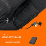 Kamizelka Podgrzewana z Regulacją Temperatury – Wodoodporna, Zasilanie USB, Unisex 5