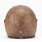 Kask Motocyklowy Retro Vintage z Goglami – Lekka Konstrukcja ABS, Otwarta Twarz 3