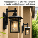Lampa Zewnętrzna na Dom z Kierunkowym Oświetleniem – Kompaktowa, Naścienna do Balkonów i Wejść 3