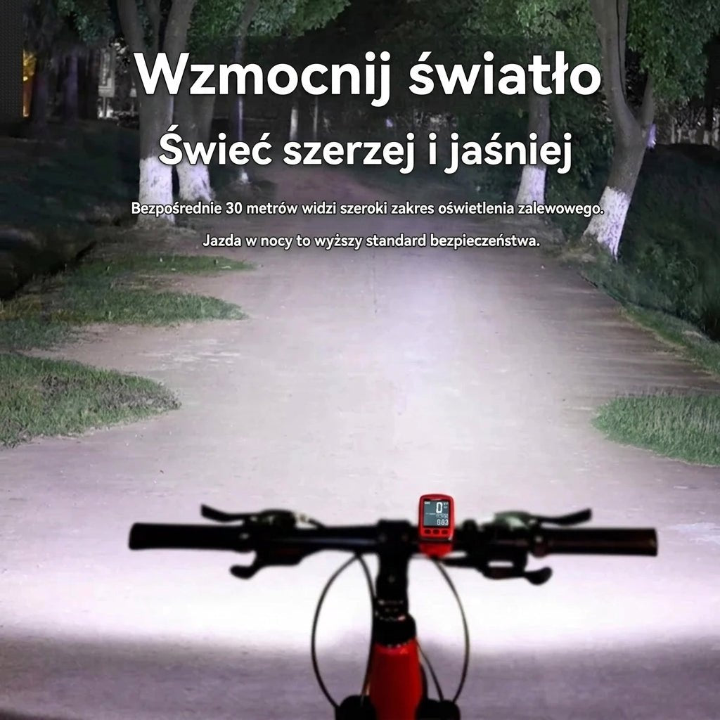 Klakson Rowerowy Elektryczny z Przednim Światłem LED i Pilotem – Głośny Sygnał do Jazdy w Nocy 5