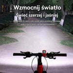 Klakson Rowerowy Elektryczny z Przednim Światłem LED i Pilotem – Głośny Sygnał do Jazdy w Nocy 5