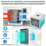 Klimatyzator Przenośny 3 w 1 do Mieszkania – Chłodzenie, Nawilżanie, Oczyszczanie Powietrza 3