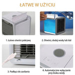 Klimatyzator Przenośny 3 w 1 do Mieszkania – Chłodzenie, Nawilżanie, Oczyszczanie Powietrza 4