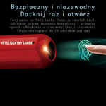 Kłódka na Odcisk Palca – Szybkie Odblokowanie w 0,2 Sekundy, Zamek do Szafek i Plecaków