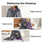 Koc Elektryczny Podgrzewany USB z Regulacją Temperatury – Składany i Przenośny 150x80 cm 2