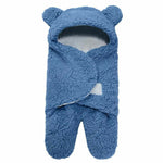Kocyk Niemowlęcy Bawełniany 0-6 Miesięcy z Dwustronną Klapką i Oddzielnymi Nóżkami 6