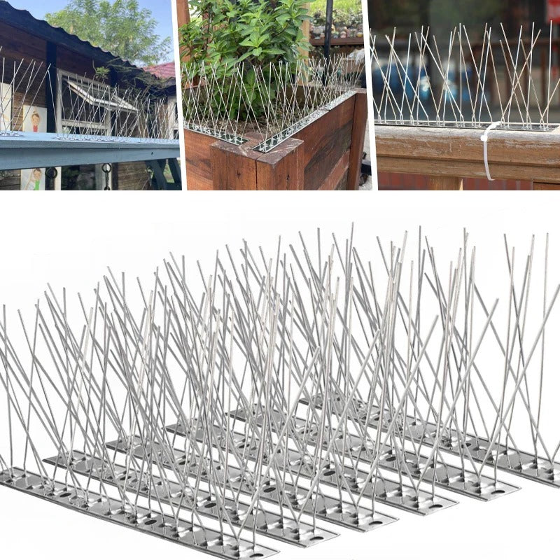 Kolce Odstraszające Ptaki Ze Stali Nierdzewnej - Skuteczna Ochrona Na Zewnątrz 4