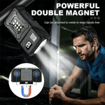 Kompaktowa Latarka Kieszonkowa z Power Bankiem, 200 Lumenów, 7 Trybów, Wodoodporna IP45 4