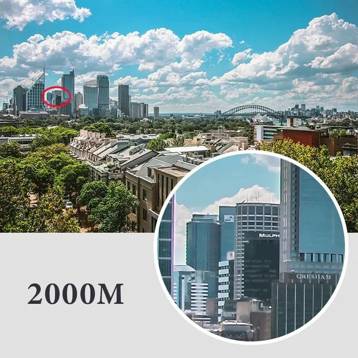 Kompaktowa Lornetka 40x22 z Powlekanymi Soczewkami i Regulowanym Pokrętłem Ostrości 3