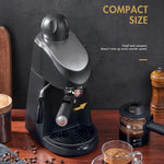 Kompaktowy Ekspres do Kawy z Dyszą Parową - Idealny Ekspres Kolbowy do Espresso i Cappuccino 4