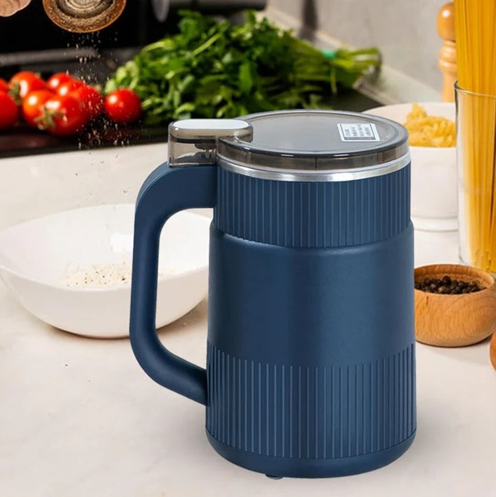 Kompaktowy Młynek do Mąki 1500W ze Stali Nierdzewnej - Wydajne Mielenie Ziaren 0