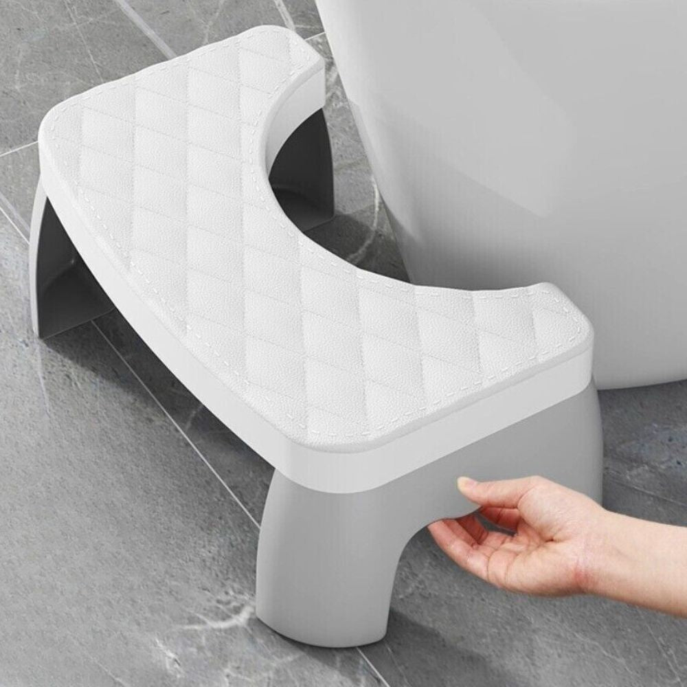 Kompaktowy Stołek Toaletowy Antypoślizgowy – Stabilny i Ergonomiczny 42 x 15 x 17 cm 3