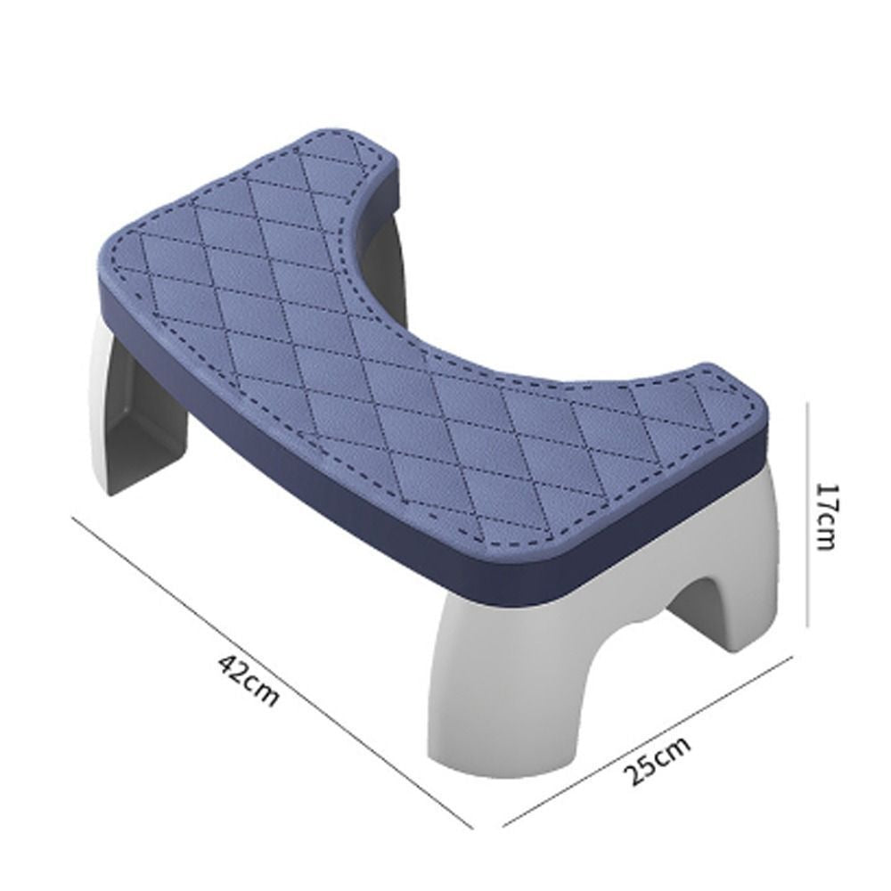 Kompaktowy Stołek Toaletowy Antypoślizgowy – Stabilny i Ergonomiczny 42 x 15 x 17 cm 7