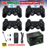 Konsola do Gier 4K HDMI z 64 GB i 20 000 Gier Retro – 2 Bezprzewodowe Gamepady 2