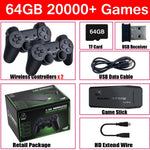 Konsola do Gier 4K HDMI z 64 GB i 20 000 Gier Retro – 2 Bezprzewodowe Gamepady 7