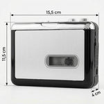Konwerter Kaset na USB z Automatyczną Konwersją do MP3 – Funkcja Odtwarzania i Walkman 3