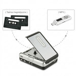Konwerter Kaset na USB z Automatyczną Konwersją do MP3 – Funkcja Odtwarzania i Walkman 8