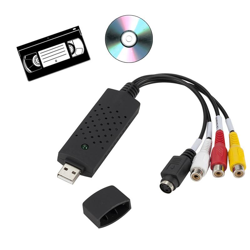 Konwerter Wideo VHS na Pliki Cyfrowe z USB 2.0 i Oprogramowaniem do Edycji 0