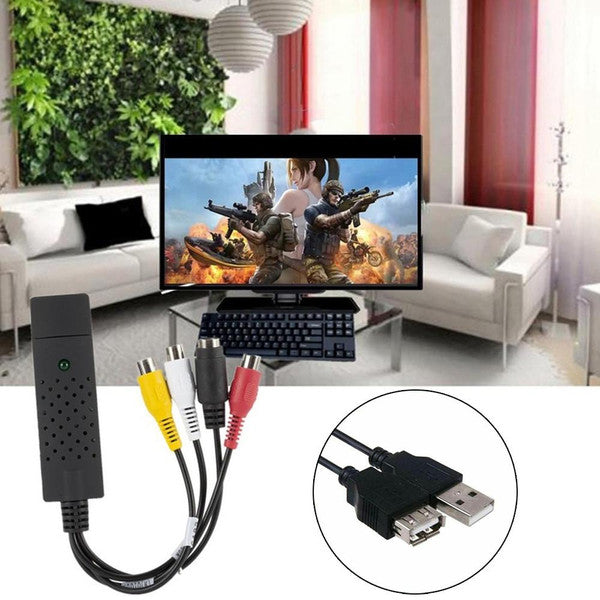 Konwerter Wideo VHS na Pliki Cyfrowe z USB 2.0 i Oprogramowaniem do Edycji 1