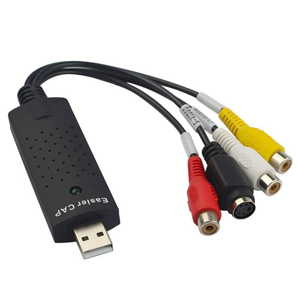 Konwerter Wideo VHS na Pliki Cyfrowe z USB 2.0 i Oprogramowaniem do Edycji 5
