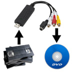 Konwerter Wideo VHS na Pliki Cyfrowe z USB 2.0 i Oprogramowaniem do Edycji 6
