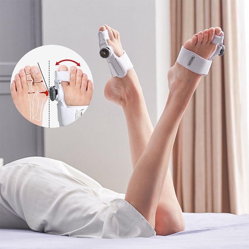 Korektor Haluksów Bunion Splint – Uniwersalny, Regulowany, dla Mężczyzn i Kobiet 0