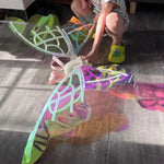Kostium Skrzydła Wróżki LED z Efektem Trzepotania – Dla Dzieci i Dorosłych, Regulowane Paski 3