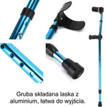 Kula Ortopedyczna Składana Regulowana – Lekka, Antypoślizgowa do Codziennego Użytku 3