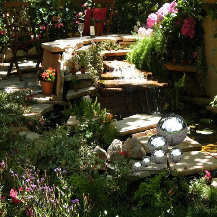 Kulki Obserwacyjne ze Stali Nierdzewnej - Lustrzane, Odporne na Warunki Atmosferyczne 1