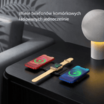 Ładowarka Indukcyjna 3 w 1 do iPhone – Szybkie Ładowanie Smartfona, Smartwatcha i Słuchawek